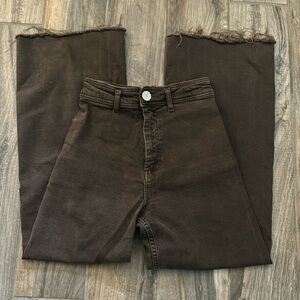 Zara High-Rise Marine Jeans